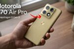 Moto X70 Air Pro 5G con diseño delgado, pantalla 165Hz y 256GB almacenamiento