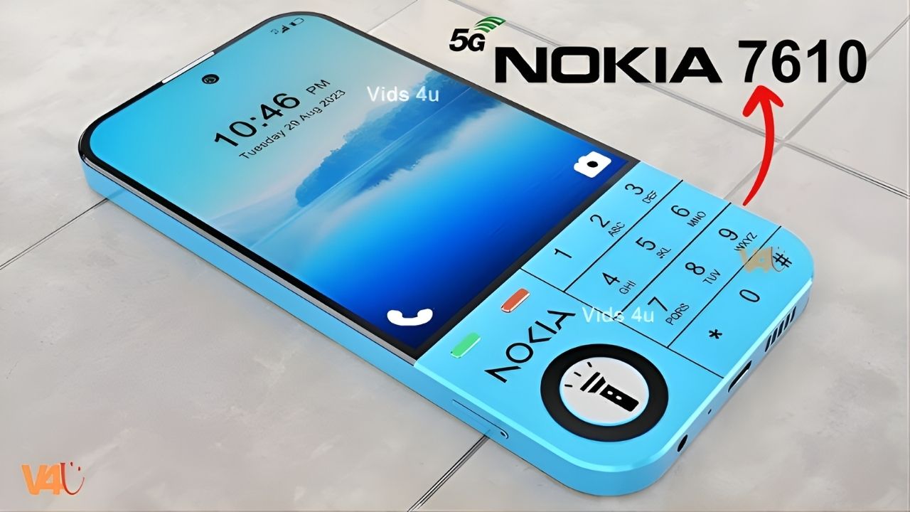 Nokia 7610 5G con procesador nueva generación, 16GB RAM y cámara 250MP Full HD