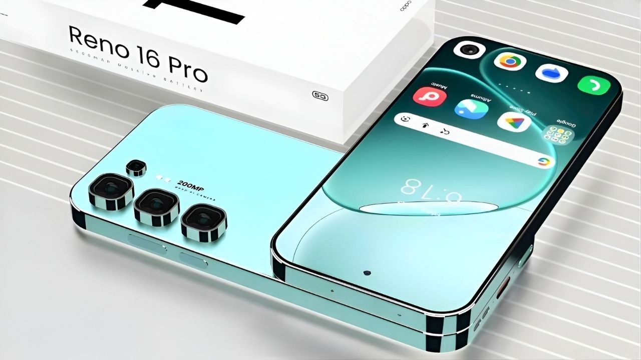 OPPO Reno 16 Pro 5G: Snapdragon 8S Gen 4 y cámara de 200MP